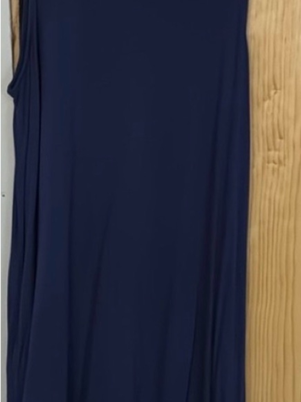 🎻Time and Tru Navy Blue Midi Dress